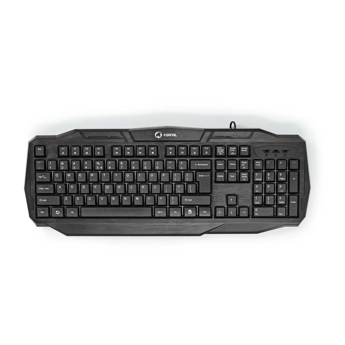 Nedis Gaming Keyboard RGB (Qwerty US) Nedis Gaming Keyboard RGB (Qwerty US)
